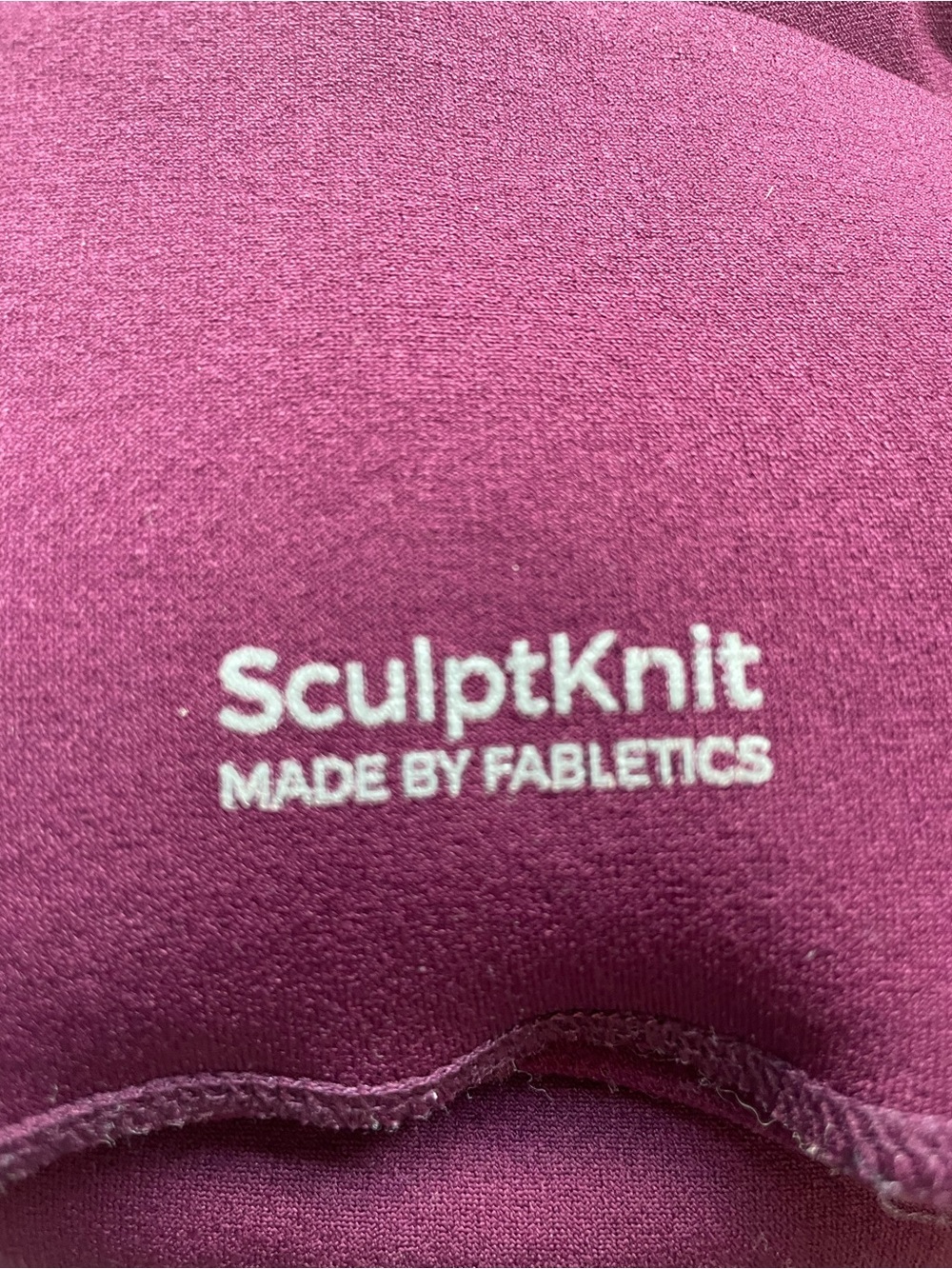 Fabletics High Waisted Plum Leggings Tummy Control Small. - Picture 4 of 4